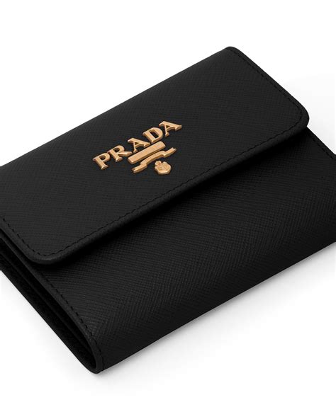 prada saffiano wallet yellow|Prada Small Saffiano.